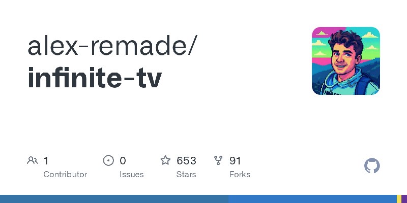 GitHub - alex-remade/infinite-tv