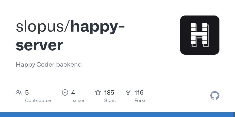 GitHub - slopus/happy-server: Happy Coder backend