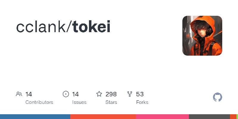 GitHub - cclank/tokei