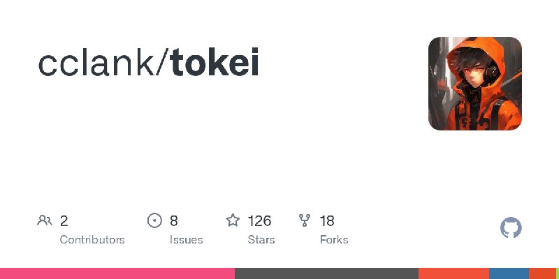 GitHub - cclank/tokei